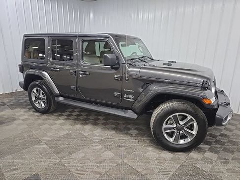 Used 2021 Jeep Wrangler Unlimited Sahara AWD/4WD image 1