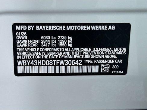 New 2026 BMW i4 xDrive40i w/ Parking Assistance Package image 24