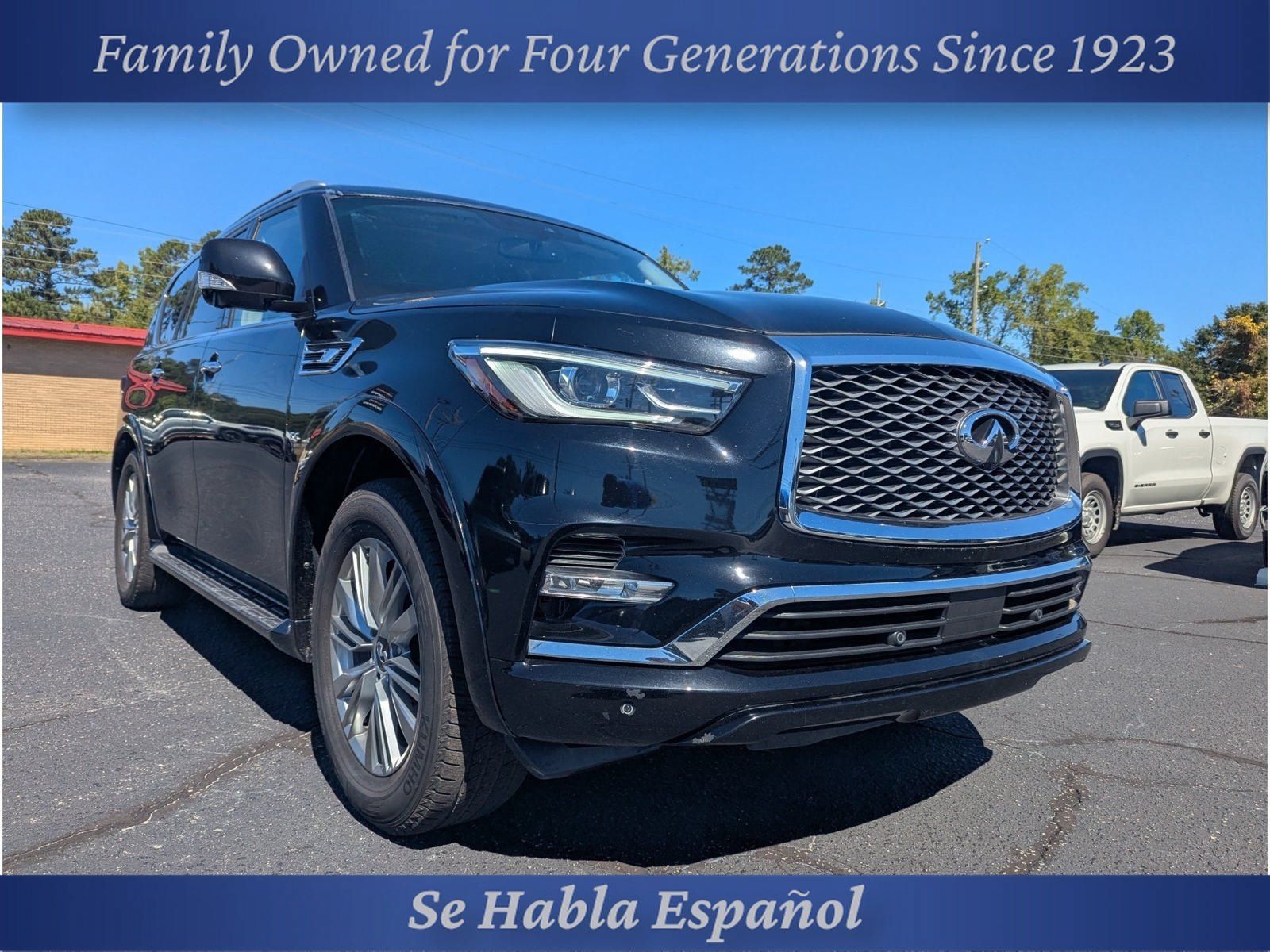 Used 2019 INFINITI QX80 Luxe RWD image 1