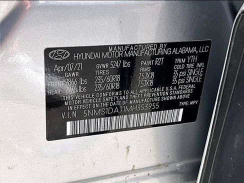 Used 2021 Hyundai Santa Fe SE AWD/4WD image 30