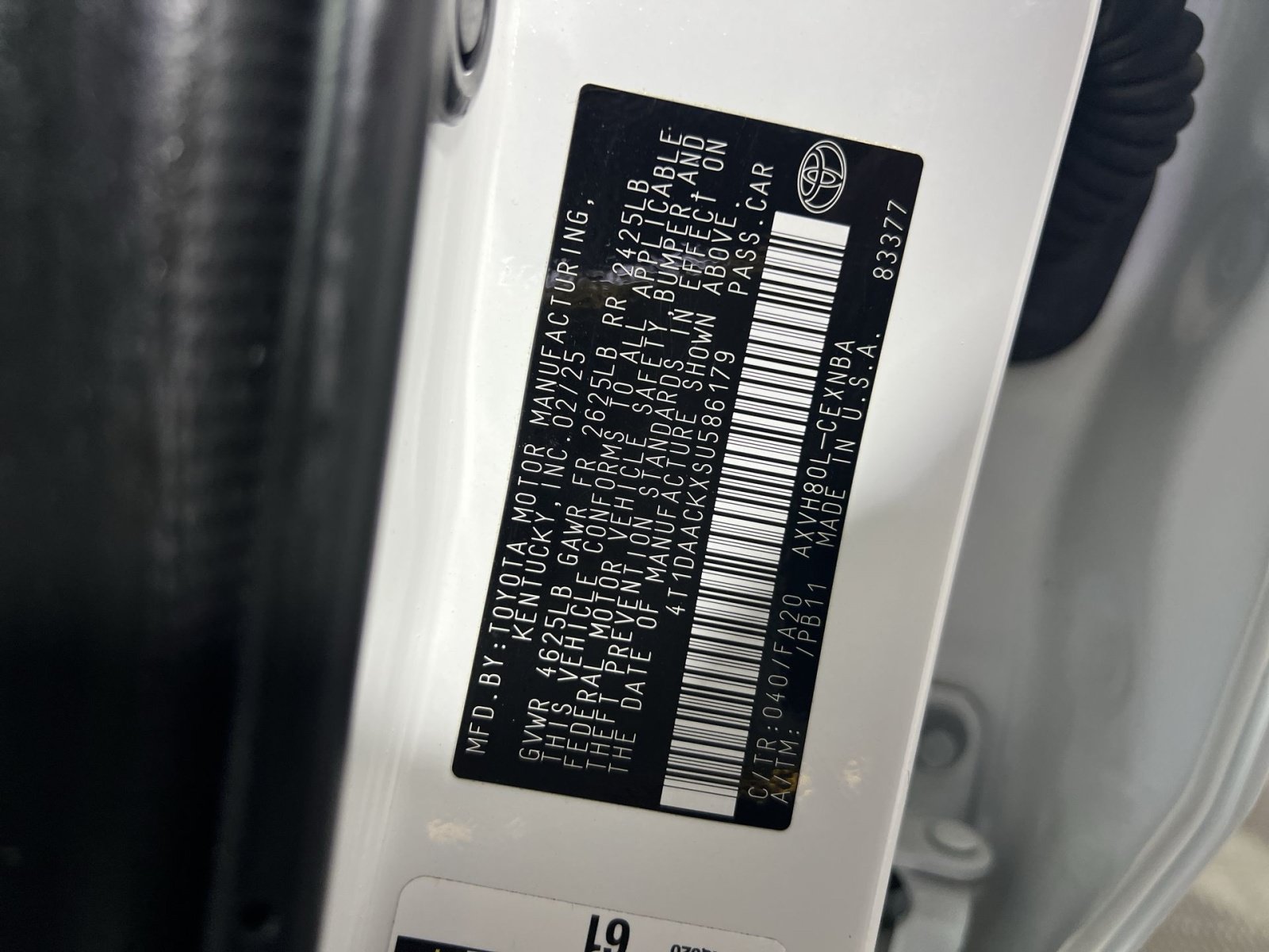 Used 2025 Toyota Camry LE FWD image 30
