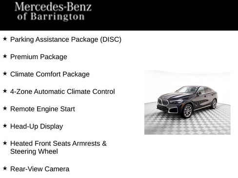 Used 2023 BMW X6 xDrive40i w/ Climate Comfort Package image 7