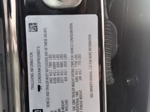 Used 2023 Chevrolet Tahoe LT image 88