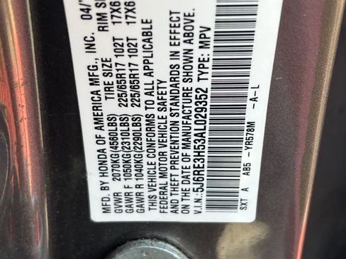 Used 2010 Honda CR-V EX image 27