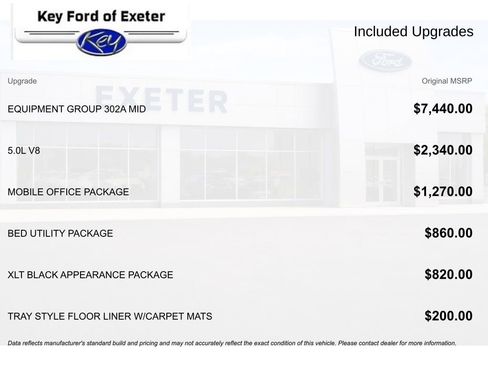 Used 2025 Ford F150 XLT w/ Equipment Group 302A MID AWD/4WD image 12