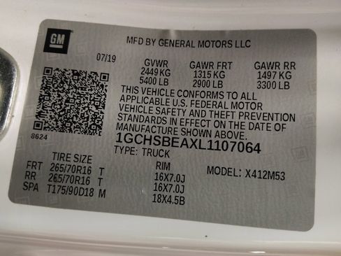 Used 2020 Chevrolet Colorado W/T w/ WT Convenience Package image 33