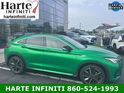 Certified 2022 INFINITI QX55 Luxe w/ Cargo Package image 2