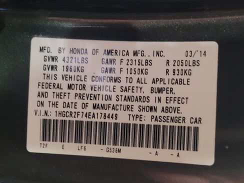 Used 2014 Honda Accord EX image 33