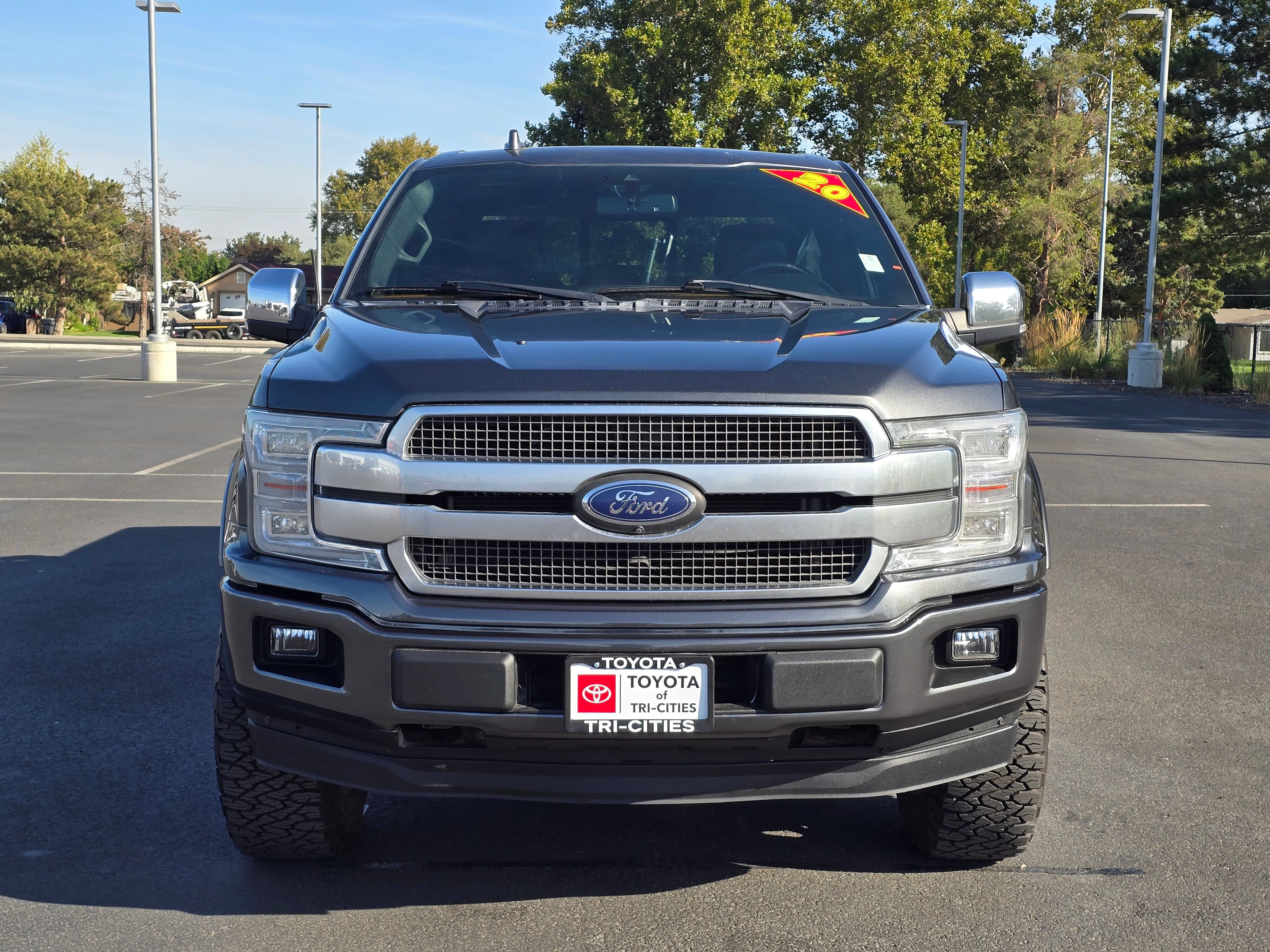 Used 2020 Ford F150 Platinum w/ Technology Package AWD/4WD image 5