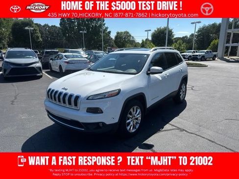 Used 2016 Jeep Cherokee Limited AWD/4WD image 1