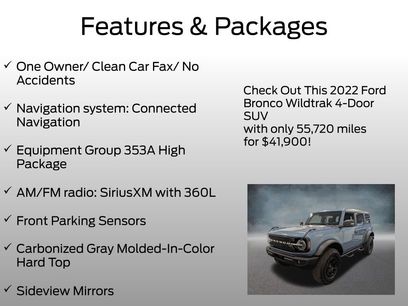 Used 2022 Ford Bronco Wildtrak