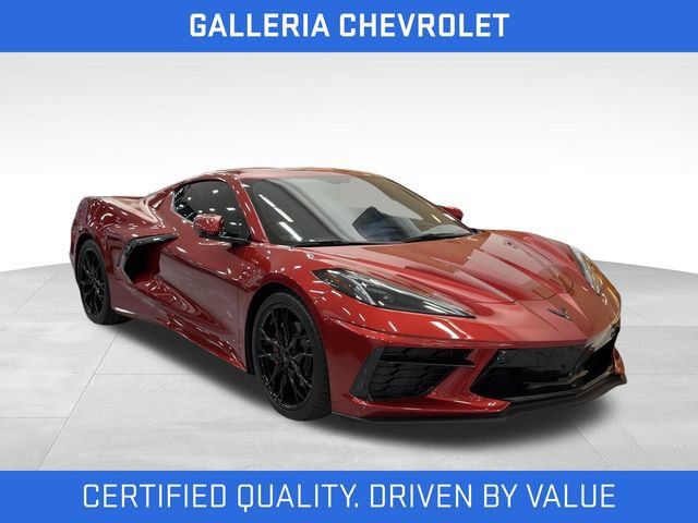 Certified 2023 Chevrolet Corvette Stingray Preferred Cpe w/ Engine Appearance Package RWD image 4