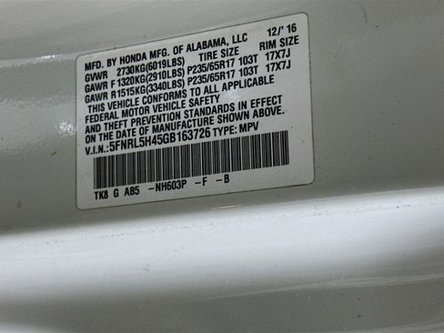 Used 2016 Honda Odyssey EX image 12