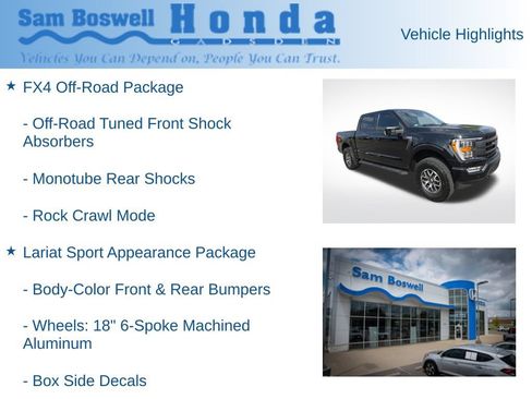 Used 2021 Ford F150 Lariat AWD/4WD image 8