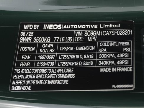 New 2025 INEOS Grenadier Fieldmaster Edition image 35