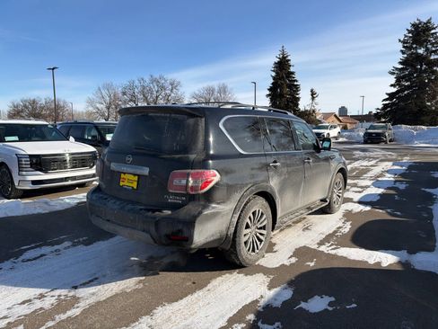 Used 2019 Nissan Armada Platinum w/ Captain's Chairs Package image 2