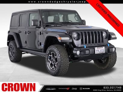 Certified 2022 Jeep Wrangler Unlimited Rubicon 4xe w/ Steel Bumper Group