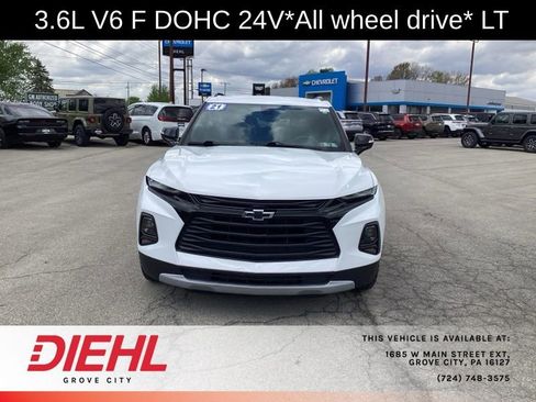 Used 2021 Chevrolet Blazer LT AWD/4WD image 2