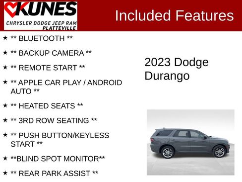 Used 2023 Dodge Durango GT image 2