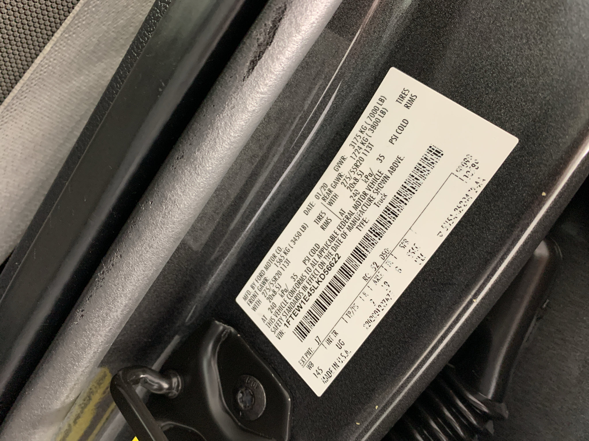 Used 2020 Ford F150 XLT w/ Equipment Group 302A Luxury AWD/4WD image 11