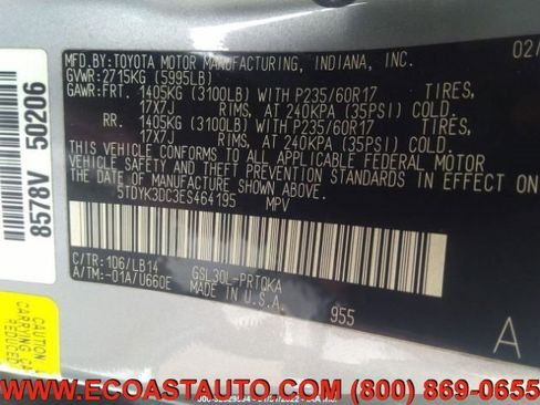 Used 2014 Toyota Sienna XLE image 22