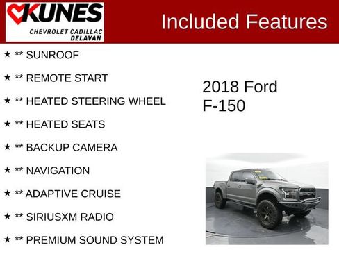 Used 2018 Ford F150 Raptor w/ Equipment Group 802A Luxury AWD/4WD image 3