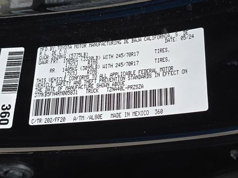 Used 2024 Toyota Tacoma SR5 RWD image 35