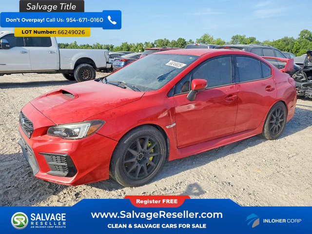 Used 2020 Subaru WRX STI w/ Popular Package #3 (IZT) AWD/4WD image 1