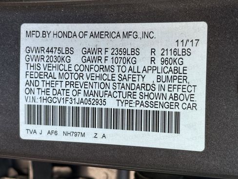 Used 2018 Honda Accord Sport image 15