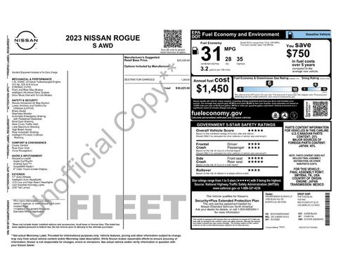 Used 2023 Nissan Rogue S AWD/4WD image 2