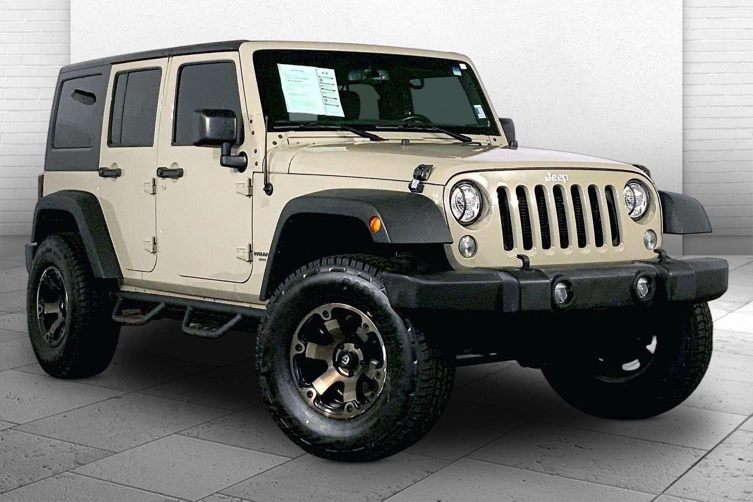 Used 2017 Jeep Wrangler Unlimited Sport w/ Quick Order Package 24S AWD/4WD image 1