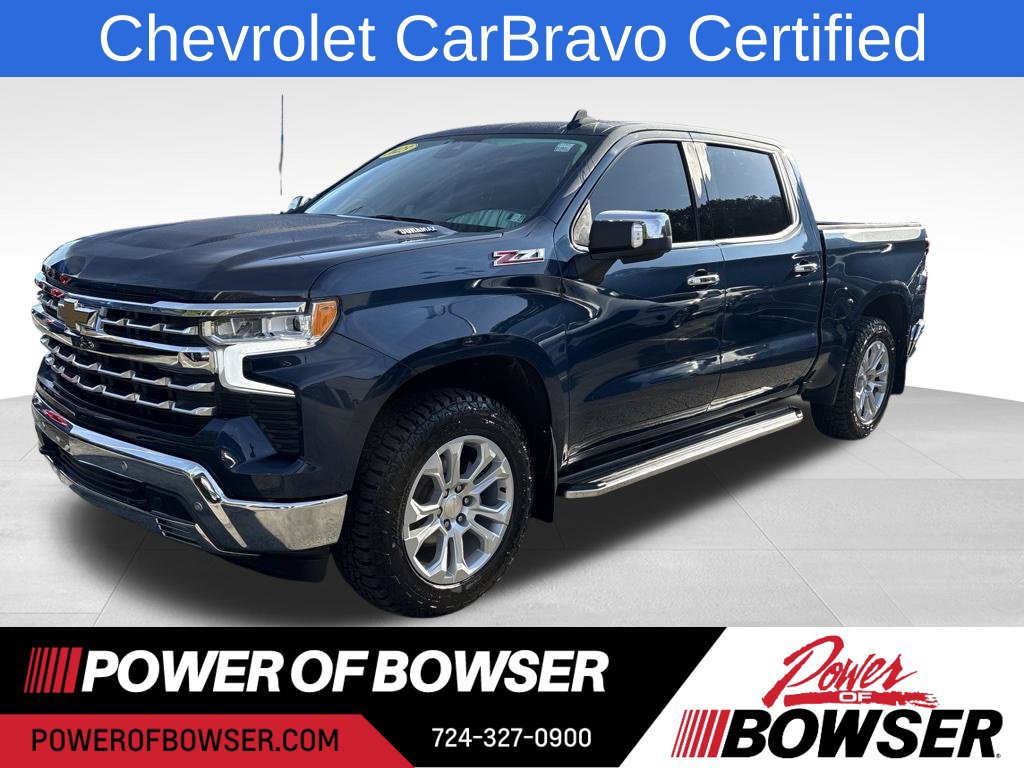 Certified 2023 Chevrolet Silverado 1500 LTZ w/ LTZ Premium Package AWD/4WD 360° Tour