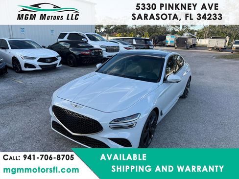 Used 2022 Genesis G70 3.3T image 1