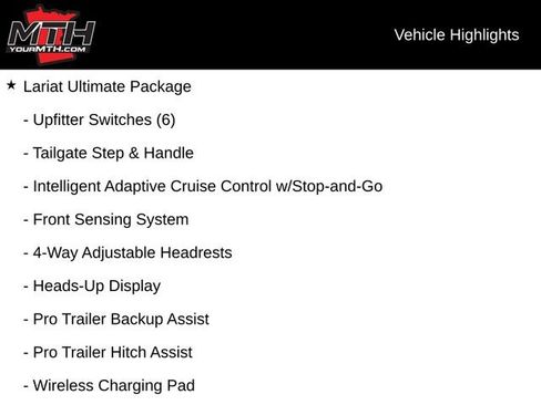 Used 2024 Ford F350 Lariat w/ Lariat Ultimate Package image 10