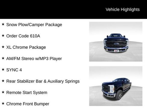 Used 2024 Ford F350 XL w/ Snow Plow/Camper Package AWD/4WD image 13