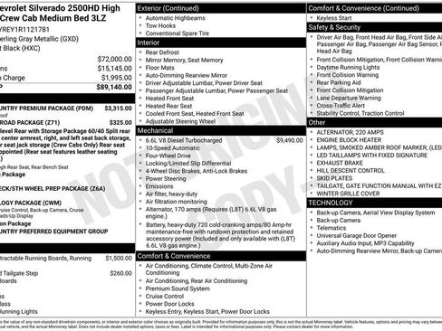 Used 2024 Chevrolet Silverado 2500 High Country w/ High Country Premium Package image 6