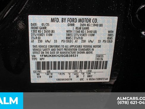 Used 2025 Ford Explorer ST-Line w/ ST-Line Street Pack AWD/4WD image 43