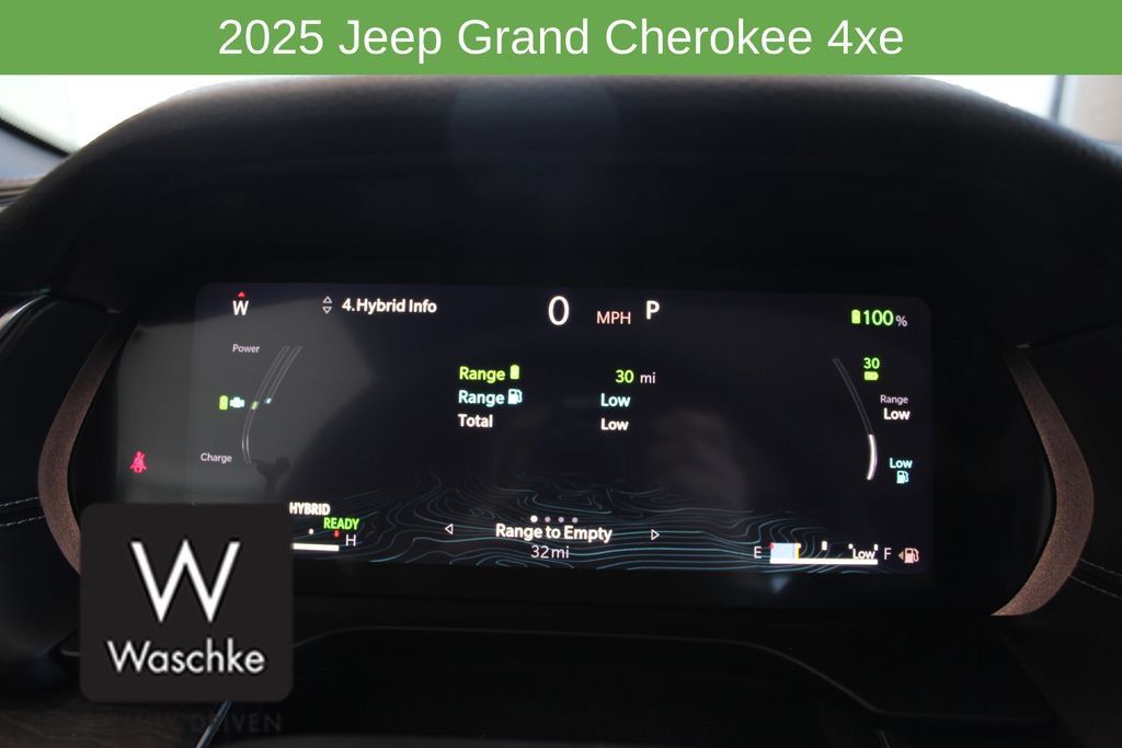 New 2025 Jeep Grand Cherokee Limited 4xe w/ Trailer Tow Package AWD/4WD image 64