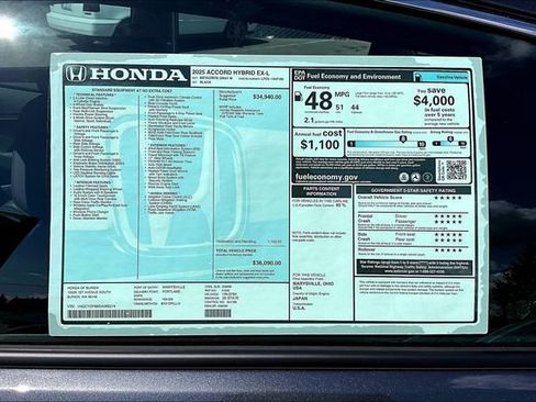 New 2025 Honda Accord EX-L image 26