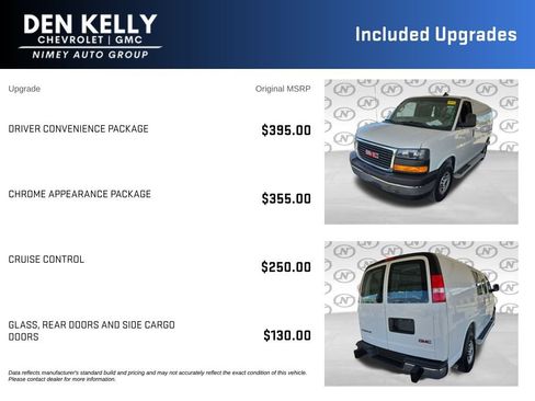 Used 2025 GMC Savana 2500 w/ Driver Convenience Package RWD image 3