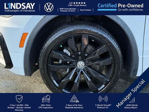 Certified 2021 Volkswagen Tiguan SE R-Line w/ 3rd Row Seat Package image 8