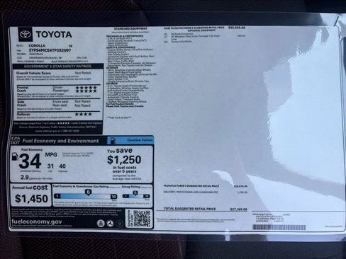 New 2026 Toyota Corolla SE FWD image 26