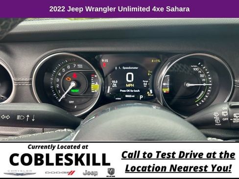 Used 2022 Jeep Wrangler Unlimited Sahara AWD/4WD image 19