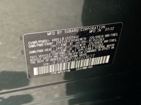 Used 2022 Subaru Forester Limited AWD/4WD image 39