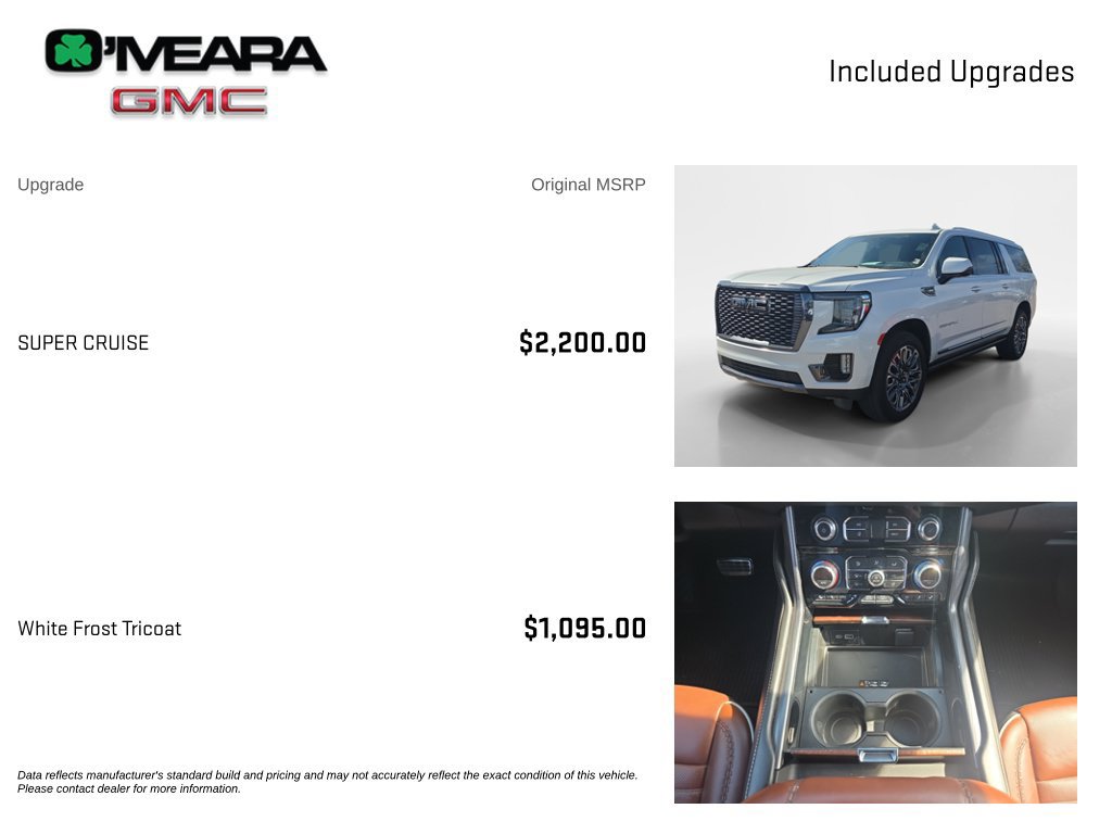 Used 2023 GMC Yukon XL Denali Ultimate AWD/4WD image 4