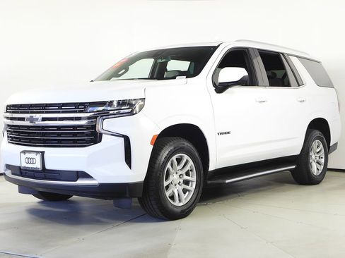 Used 2021 Chevrolet Tahoe LT w/ Rear Media and Nav Package RWD image 2