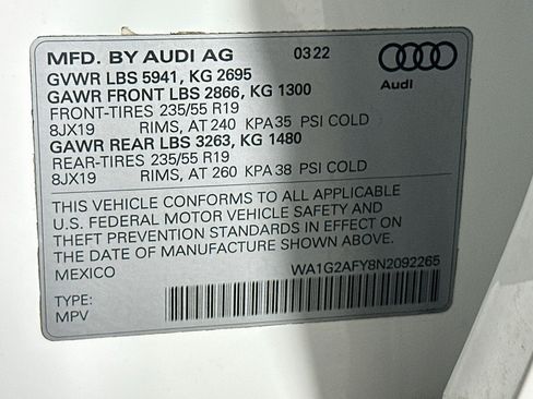 Used 2022 Audi Q5 e Premium AWD/4WD image 12