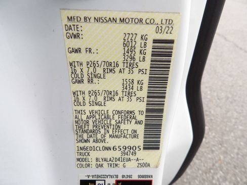 Used 2022 Nissan Frontier S image 53