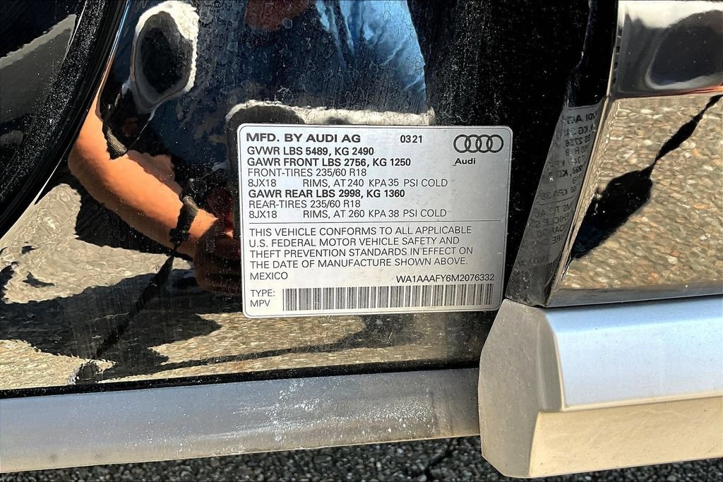 Used 2021 Audi Q5 2.0T Premium w/ Convenience Package AWD/4WD image 19
