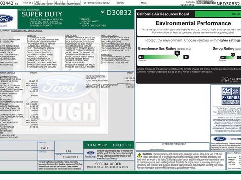 Used 2022 Ford F250 Lariat w/ Lariat Ultimate Package image 50